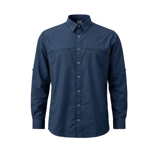 Camisa Lightwind H2600 UV Azul Marino