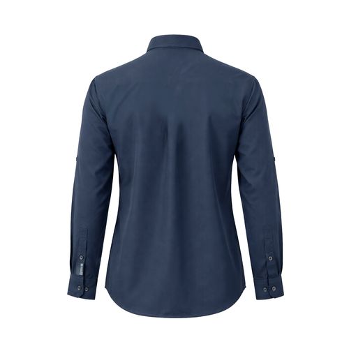 Blusa Lightwind W2400 Poliéster UV Azul Marino