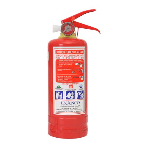 Extintor PQS ABC 1 Kg 90% 95803