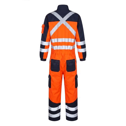 Overol Gabardina ACTIVEX Terra Bicolor Naranjo