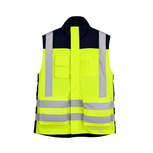 Chaleco Geólogo Gabardina Terra Bicolor Amarillo