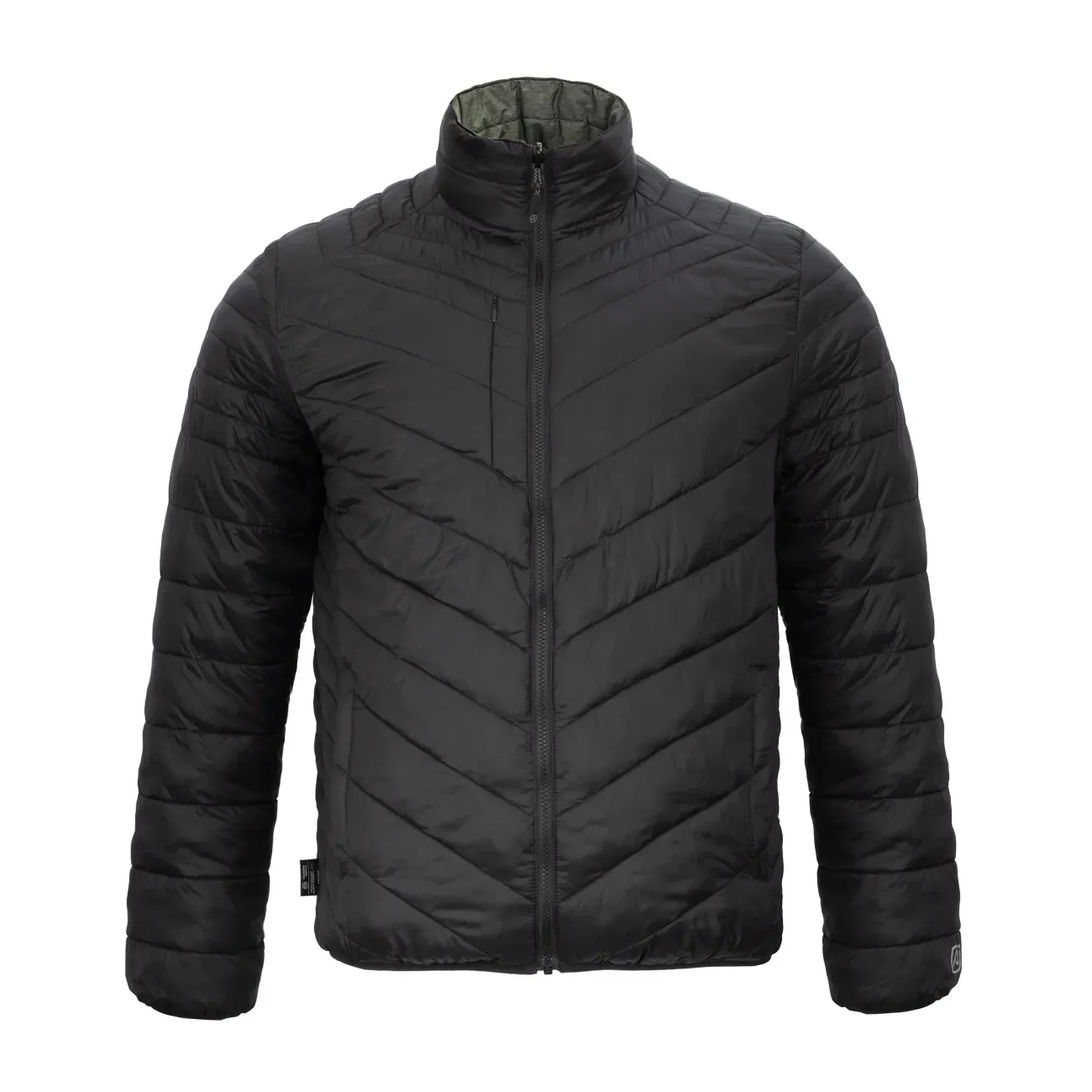 YA−MAN EP-17SB Parka reversible thinsulate hombre negro/verde Z-3000 - Treck CL